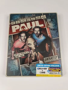 Paul: Unrated Steelbook Limited Edition (Blu-Ray & DVD 2013) New *Read Descript⤵ - Picture 1 of 24