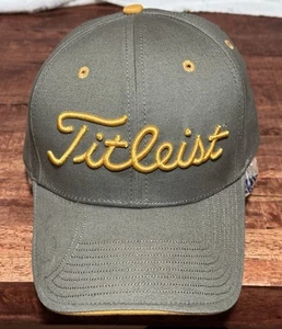 Olive / Yellow Titleist Golf Hat - Picture 1 of 6