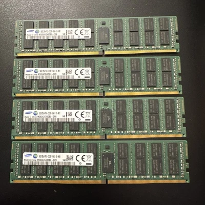 Samsung 64GB (4X 16GB) DDR4 2133MHz PC4-17000 ECC Registered Server RDIMM Memory - Image 1 of 2