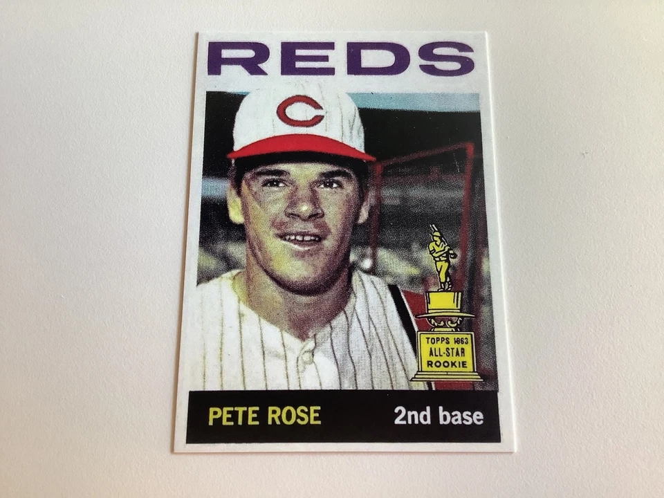 Topps Pete Rose 1964 (leer por favor) Foto 1 de 2