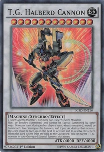 Yugioh T.G. Hellebardenkanone LC5D-DE216 Super Rare 1. Auflage LP - Bild 1 von 2
