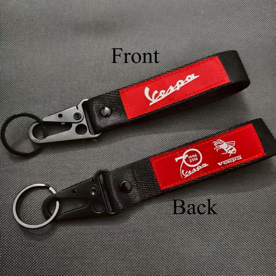Llavero rojo con lata de metal para Vespa 1 pieza y 2 piezas Foto 1 de 4
