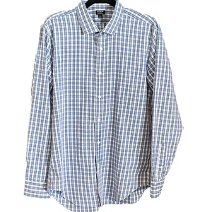 J Crew Performance Oberhemd Herren Large Performance kariert Baumwollmischung - Bild 1 von 6