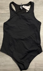 VICTORIA'S SECRET On Point BLACK BODYSUIT TEDDY SIZE:Large--NWT - Picture 1 of 4