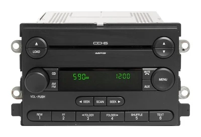 Ford Five Hundred Mercury Montego 2005 AM FM 6 reproductores de CD 5G1T-18C815-FA Foto 1 de 4