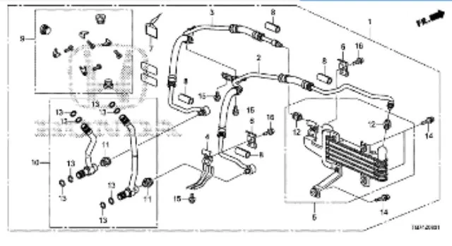 Accesorio de remolque Honda genuino 06255-5EZ-316 Foto 1 de 1
