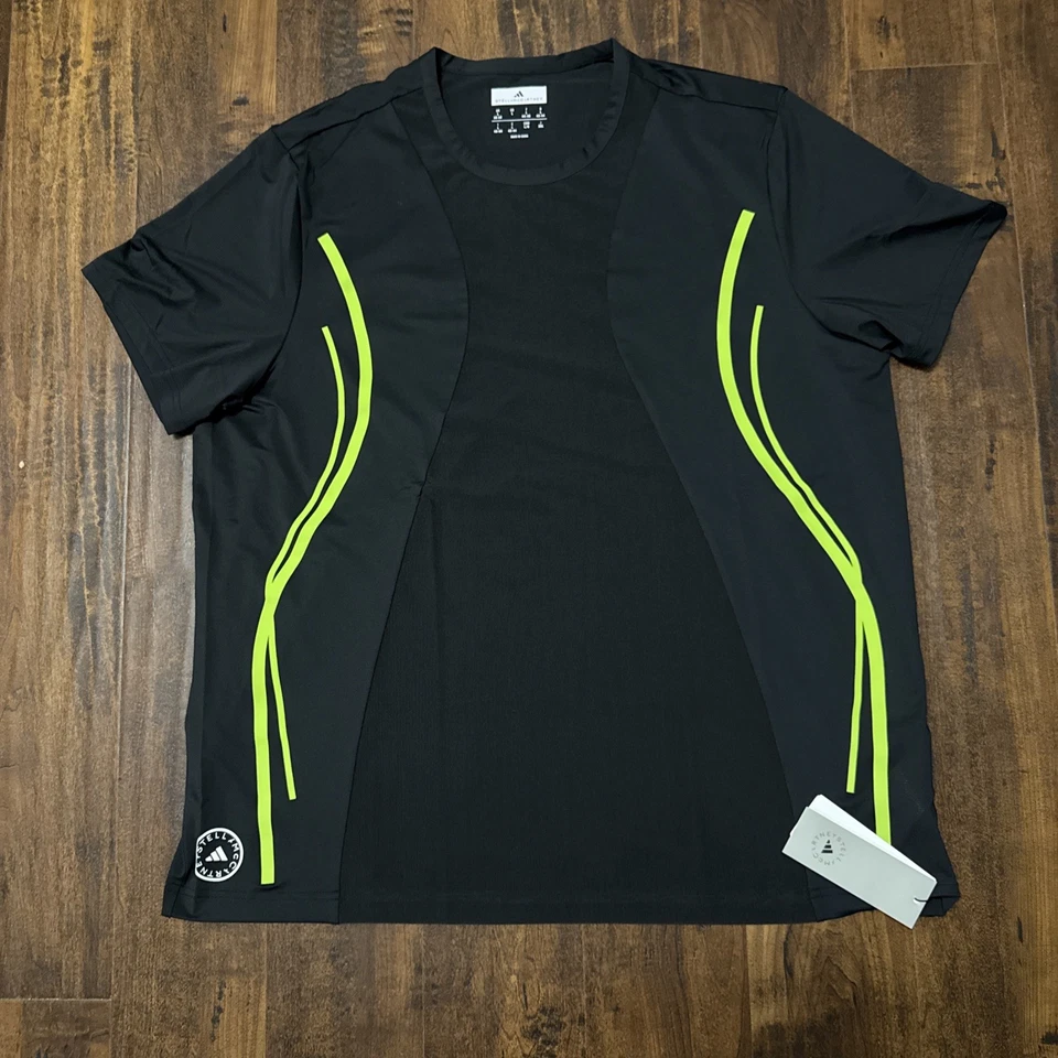 Camiseta para mujer Adidas by Stella McCartney TRUEPACE suelta para correr L. C1 nueva con etiquetas Foto 1 de 4