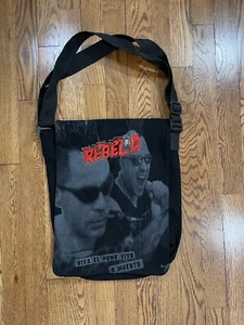 Rebel D Viva EL PUNK VIVO O MUERTO Tote Bag Messenger Bag One Size - Picture 1 of 8