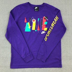Nike Long Sleeve Purple Shirts for Men 