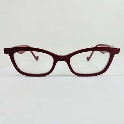 Anne Et Valentin Eyeglasses Frames Only France Factory Six 0809 France Red - Image 1 of 4