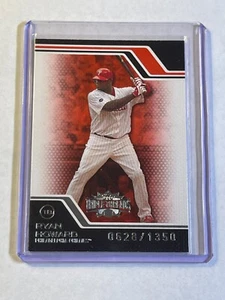 Ryan Howard 2008 Topps Triple Threads Red Parallel SP #ed /1350 Phillies #123 - Picture 1 of 2