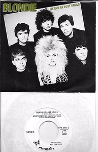 BLONDIE Island of Lost Souls rare promo 45 with PicSleeve - Picture 1 of 1