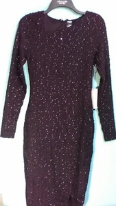 JENNIFER LOPEZ 001 BLACK TIE dress size (4) - Picture 1 of 6