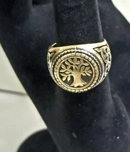 Rings Mens Fashion Viking Punk Stainless Steel Party Jewelry Gift Size 7-10 - Picture 1 of 2