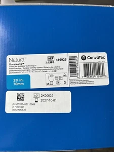 CONVATEC 1 BX/5 EA 416925 Natura Post-Op 2-Piece Drainable Kit 2-3/4"