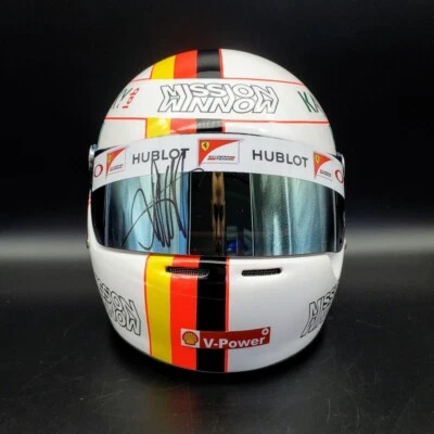 Sebastian Vettel Signed Helmet Visor 2019 Display Tribute 1:1 AS-00701 - Image 1 of 4
