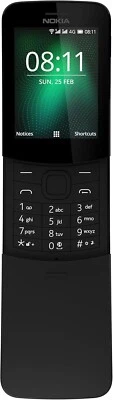 Nokia 8110 4G - 4GB - Black (Unlocked) - Image 1 of 4