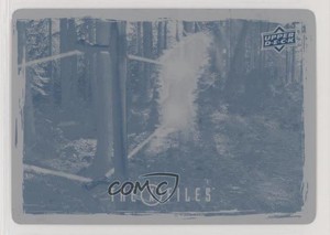 2019 Upper Deck X-Files: UFOs and Aliens Printing Plate Cyan 1/1 #7 h8p