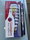 Daler-Rowney Georgian 10-Tube Select Water Mixable Oil Paint Set 10 10x37 1.25