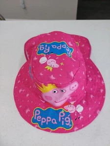 Baby Toddlers Kids PEPPA PIG Keppi Sun Bucket Hat Swim Summer Protection Cap - Picture 1 of 6