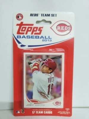 2 Pack of 2013 Topps Baseball Cincinnati REDS Team Set Blister Pack 17 cards - Image 1 of 4