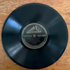 Victor Record "The Roseary"  (Niven) John Barnes Wells & Victor Orchestra (F26D) - Picture 1 of 4