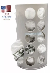 Wall Mount Kitchen Grocery Bags Holder Dispenser Plastic Storage Box Organizer - Picture 1 of 7