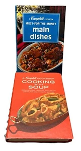Campbell Soup Cookbooks Lot of 2 Main Dish Vintage Recipes Stews Sauces - Bild 1 von 12