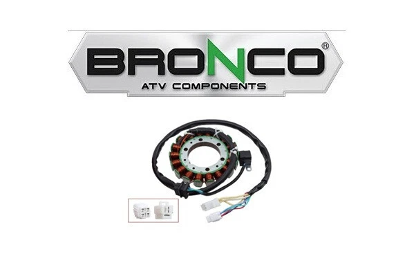 Bronco Stator Magneto Gerador Substituição Suzuki Vinson 500 2002-2007 - Imagem 1 de 1