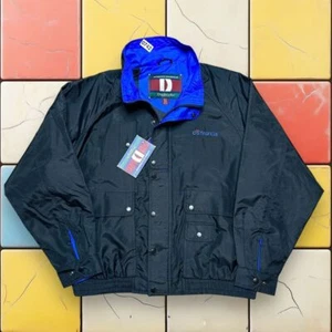 Chaqueta de Colección Winbreaker Techwear Años 90 Hombres Abrigo Negro XL Dunbrooke Prendas Exteriores - Imagen 1 de 8