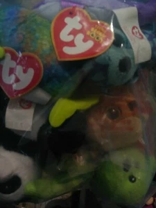 Neu Mcdonalds TY Beanie Boos. Sammeln Plüschtier Happy Meal Softtoys Konvolut 6 Stck. (A  - Bild 1 von 7
