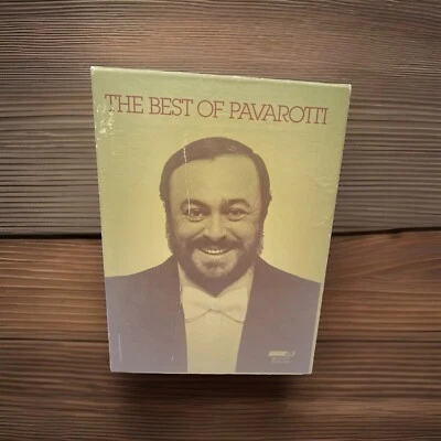 The Best Of Pavarotti 2 Cassette Tape Boxed Set W/ Color Poster London - Image 1 of 4