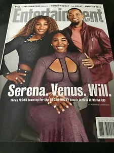 ENTERTAINMENT WEEKLY 2021, Will Smith, Serena & Venus Williams, King Richard - Picture 1 of 1