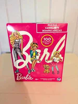 Barbie 100 Piece Puzzle Girls & Dogs 15 x 11.25” KIDS - Image 1 of 2