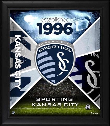 Sporting Kansas City Framed 15" x 17" Team Impact Collage Cover