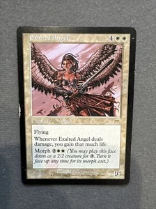 Exalted Angel Onslaught Mtg Heavy Play Damaged - Bild 1 von 2