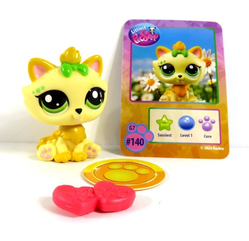 Littlest Petshop G7 S2 Yellow cat- French exclusive - NIB