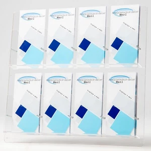 8-Fach Prospektwandhalter für DIN LANG und DIN A6 - Bild 1 von 2
