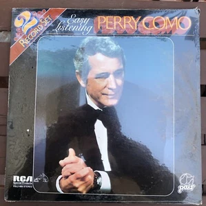 PERRY COMO Easy Listening 2LP Vinyl Records 1982 Sealed Gatefold - Picture 1 of 2