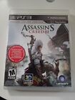 Assassin's Creed III (PS3, 2012) PlayStation 3 CIB TESTED AND WORKS 