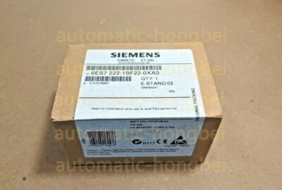 6ES7222-1BF22-0XA0 SIEMENS 6ES7222-1BF22-0XA0 New in box Spot Goods #HT - Image 1 of 4