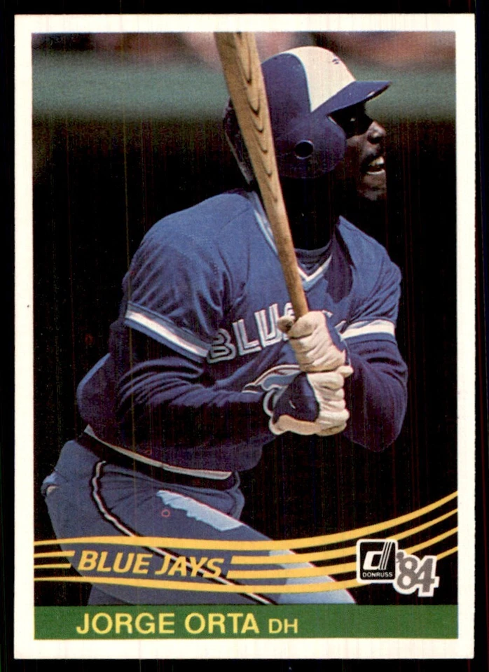 1984 Donruss Jorge Orta Toronto Blue Jays #317 - Image 1 of 2