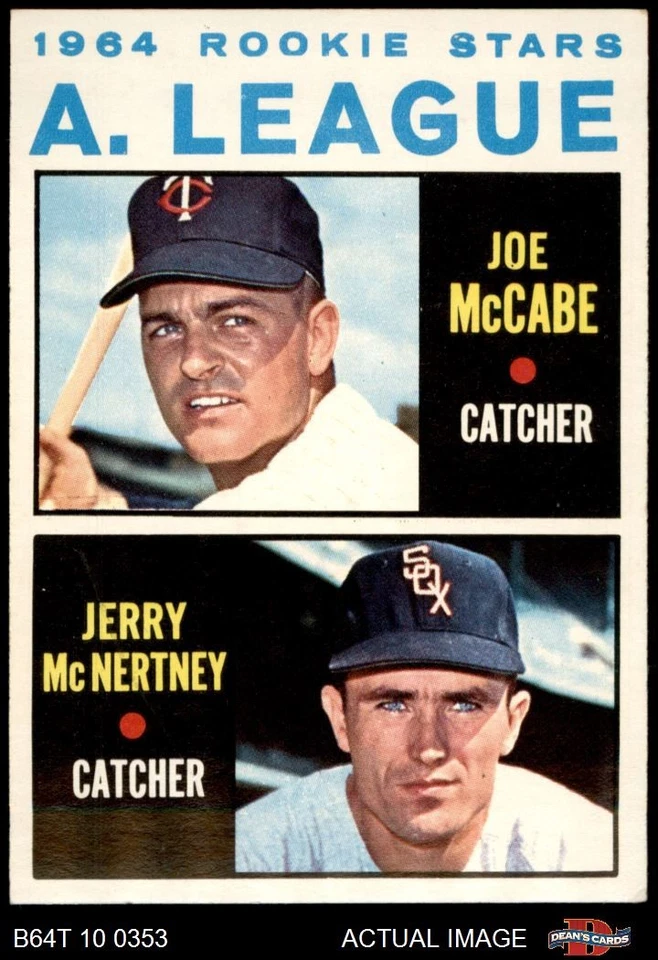 1964 Topps #564 Jerry McNertney American League Rookies 4.5 - VG/EX+ - Image 1 of 1