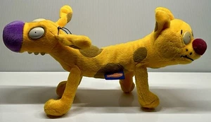 Vintage Nickelodeon Mattel Katze Hund Star Bean Plüsch Cartoon 13 Zoll lang - Bild 1 von 7