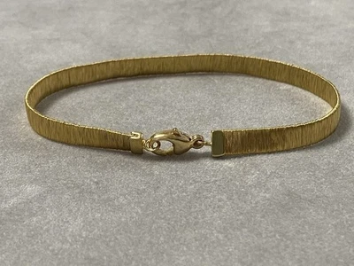 Magnifique bracelet en or 18 carats belle maille bracelet or massif 18carats - Photo 1/4