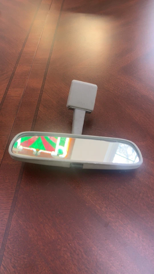 TOYOTA LAND CRUISER FJ80 FZJ80 REAR VIEW MIRROR OEM gray LX450 original genuine - Image 1 of 1