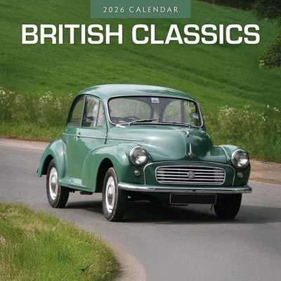 RED ROBIN PUBLISHING British Classics 2026 Square Wall Calendar