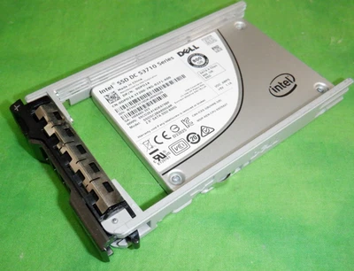 Dell DPD14 DC S3710 800GB 2.5″ SATA 6 Gbps SSD Series 0DPD14 with caddy G9 G10 - Image 1 of 4