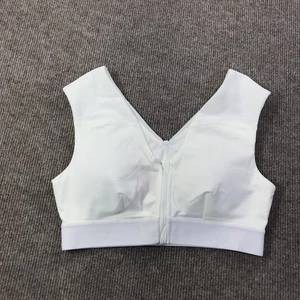Tommie Copper Shoulder Support Sports Bra Medium Zip Front Gym Copper Znergy - Picture 1 of 11