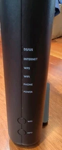 Altice UBC1338 Gateway Wireless Modem Black - UBC1338AA92 & Cord-for Internet  - Picture 1 of 10